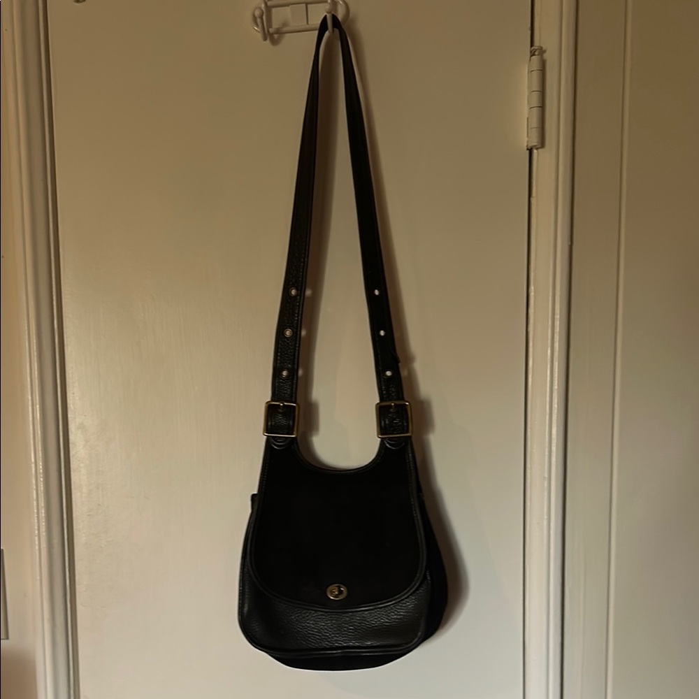 Coach Vintage Black Shoulder Bag